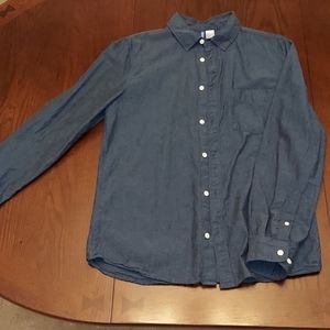DIVIDED Slim Fit Button Up